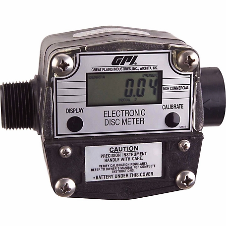 GPI 3/4 in. Electronic Disc Lube Meter