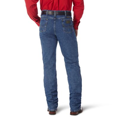 Image showing 1 th Wrangler Men's Slim Fit High-Rise George Strait Cowboy Cut Jeans