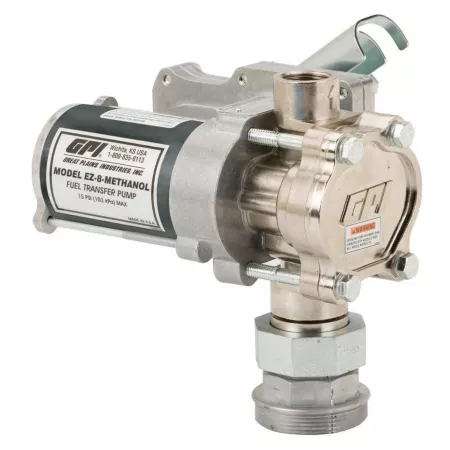 GPI 1/10 HP 12V EZ-8-METHANOL-PO Methanol Fuel Transfer Pump 8 GPM Fuel Transfer Pumps