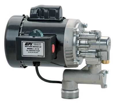 GPI Electric 115V 4.0 GPM L 5116 Heavy-Duty Oil Transfer Pump