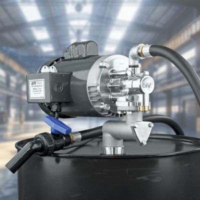 Image showing 7 th GPI 8 GPM, 115V Electric Heavy Duty Oil Transfer Pump