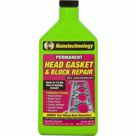 K&W 32 fl ounces Permanent repair of head gaskets and blocks with nanotechnology Carburetor & Choke Cleaners