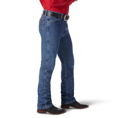 Image showing 2 th Wrangler Men's Slim Fit High-Rise George Strait Cowboy Cut Jeans
