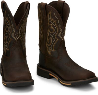 Image showing 7 th Justin Men's Joist 11 in. Waterproof Composite Toe Work Boot
