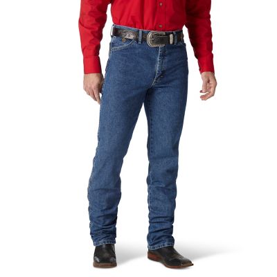 Wrangler Men's Slim Fit High-Rise George Strait Cowboy Cut Jeans