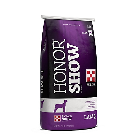 Purina Honor Show 15 Pellet DX Lamb Feed, 1/8 in. Die Size, 50 lb. Bag