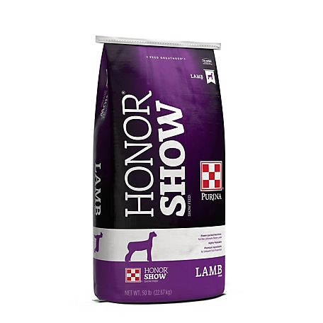 Purina Honor Show 15 Pellet DX Lamb Feed, 1/8 in. Die Size, 50 lb. Bag