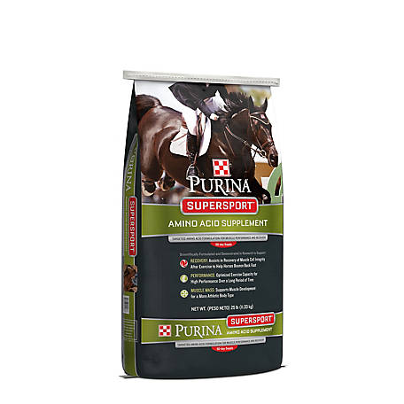 Purina SuperSport Amino Acid Horse Supplement, 25 lb. Bag