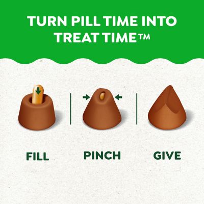 Image showing  Pill Pockets Chicken Flavor Pill Hiding Treats for Cats, 1.6 oz., 45 ct.