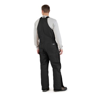 Image showing  Men's Quilt-Lined Duck Insulated Bib Overalls