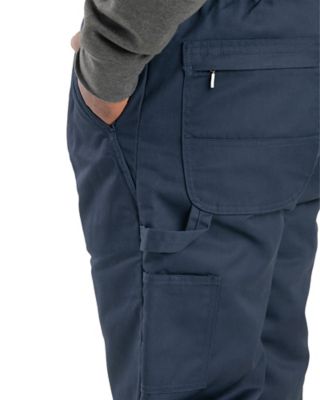 Image showing 3 th Berne Men's Twill Quilt-Lined Insulated Bib Overalls