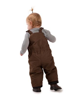 Image showing  Infant Unisex Softstone Duck Insulated Bib Overall
