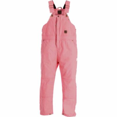 Berne Kid's Softstone Duck Quilt-Lined Insulated Bib Overalls