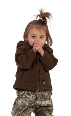 Berne Infants' Softstone Duck Sherpa-Lined Hooded Coat