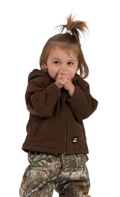 Berne Infant Softstone Duck Sherpa-Lined Hooded Coat