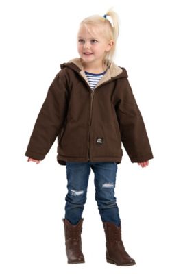 Berne Infants' Softstone Duck Sherpa-Lined Hooded Coat