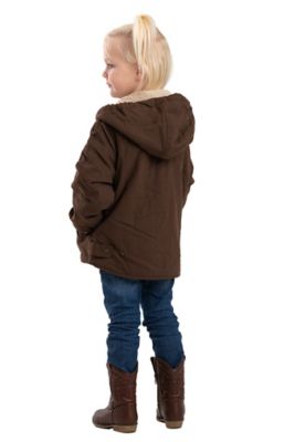 Image showing  Infant Softstone Duck Sherpa-Lined Hooded Coat