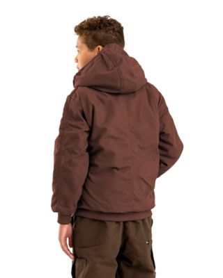 Image showing  Kids' Softstone Duck Quilt-Lined Hooded Jacket