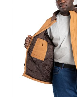 Image showing 3 th Berne Men's Duck Quilt-Lined Insulated Chore Coat
