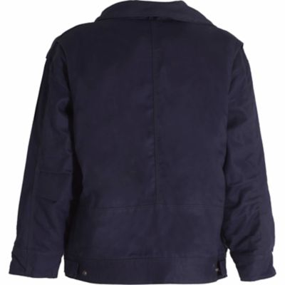 Image showing 1 th Berne Men's Flame-Resistant Duck Quilt-Lined Bomber Jacket