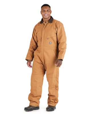 Image showing  Men's Duck Quilt-Lined Insulated Coveralls