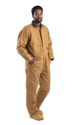 Image showing  Men's Duck Quilt-Lined Insulated Coveralls