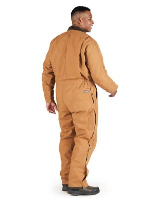 Image showing 1 th Berne Men's Duck Quilt-Lined Insulated Coveralls