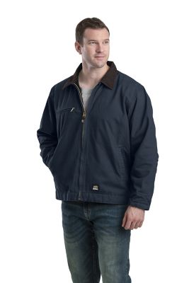 Image showing  Men's Fleece-Lined Washed Duck Gasoline Jacket