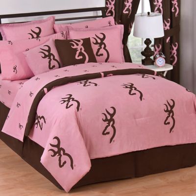 Browning Pink Buckmark Twin Comforter Set At Tractor Supply Co