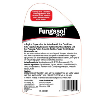 Image showing  Fungasol Horse Spray, 22 oz.