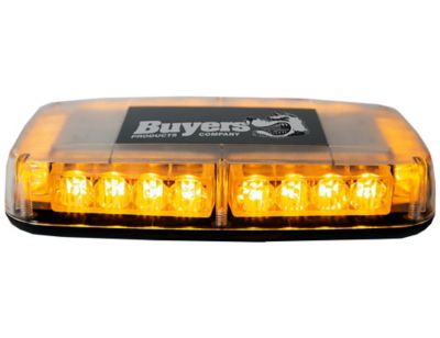 Buyers Products 11 in. Amber LED Mini Light Bar with Stud Mount and Magnetic Mount