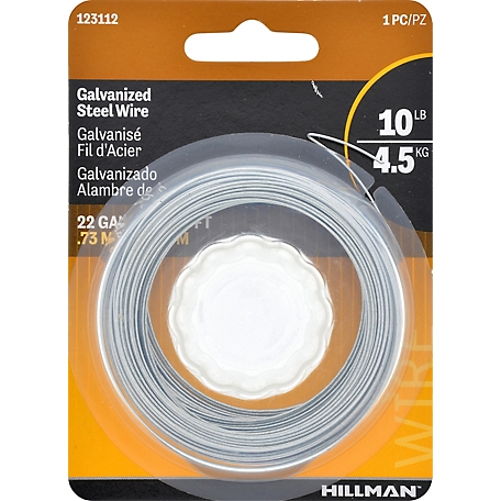 Hillman Hobby Wire Galvanized (#22 x 100')