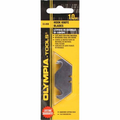 Olympia Tools Hook Knife Blades, 10-Pack