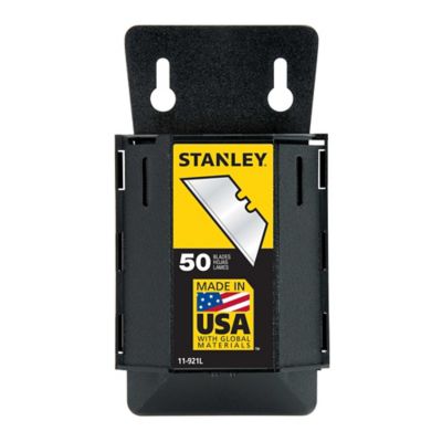 Stanley 11-921L Heavy Duty Utility Blades 50 Pk, 11-921L