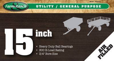 Image showing  15 in. Wide-Profile Replacement Tire