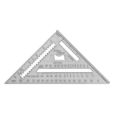 Image showing  7 in. Johnny Square Professional Aluminum Rafter Square