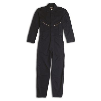 Walls Men's Taylor Cotton Twill Non-Insulated Coveralls, Navy