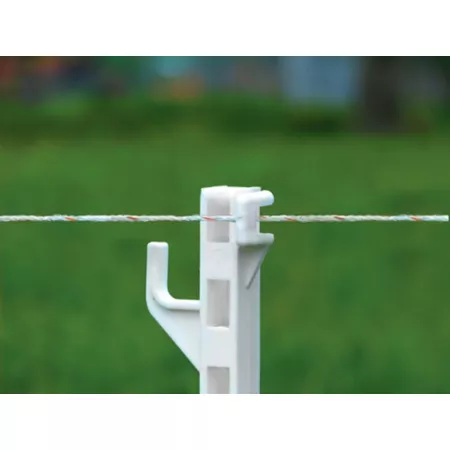 Gallagher 42" Heavy Duty Mountable Post for Wire or Tape up to 1 1/2" White Electric Fence Tools & Accessories