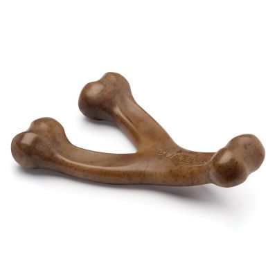 Image showing  Wishbone Bacon Flavored Dog Chew Toy, Medium