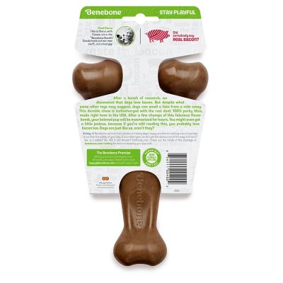 Image showing  Wishbone Bacon Flavored Dog Chew Toy, Medium