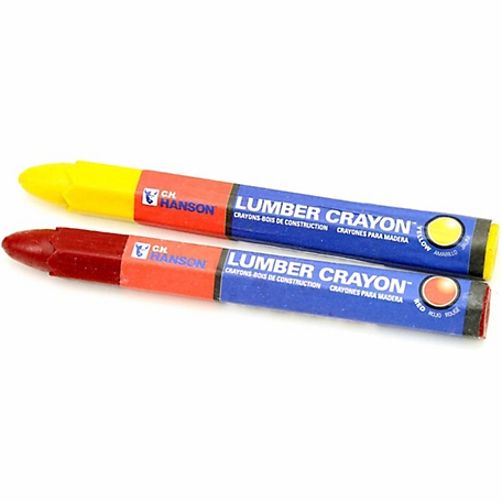 C.H. Hanson Lumber Crayons, 2-Pack