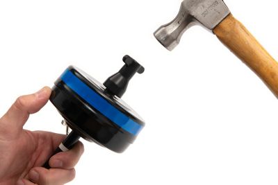 Image showing  In-Ground Medium Retractable Braided Dog Tie Out Cable, 20 ft., Up to 80 lb. Capacity