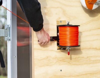 Image showing  Trimmer Line Spool Bracket for Landscaping Trailers