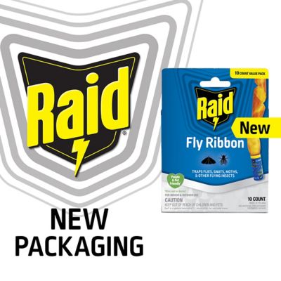 Image showing  Fly Ribbon Traps, 10-Pack