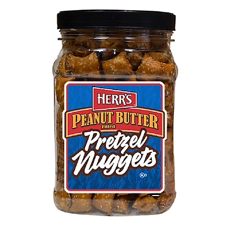 Herr's Peanut Butter Pretzel Nuggets, 22 oz. Jug