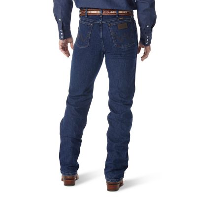 Image showing  Men's Classic Fit Mid-Rise Premium Performance Advanced Comfort Cowboy Cut Jeans