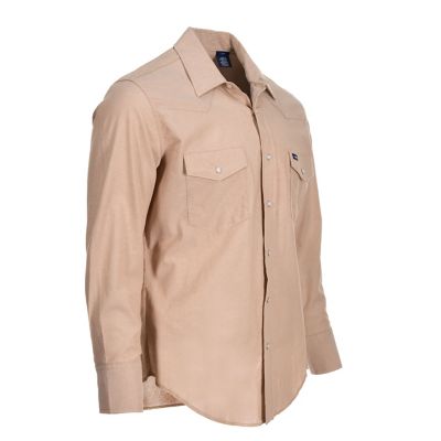 Image showing  Men's Cowboy Cut Western Chambray Work Shirt