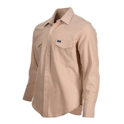Image showing  Men's Cowboy Cut Western Chambray Work Shirt