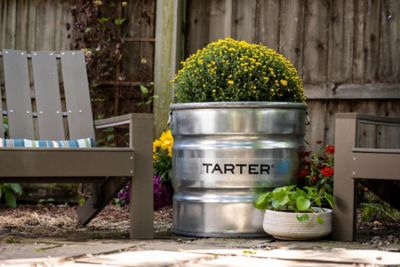 Image showing  46 gal. Ultra Galvanized Steel Round Utility Tank, 2 ft. x 2 ft.