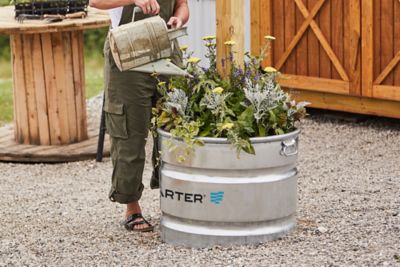 Image showing  46 gal. Ultra Galvanized Steel Round Utility Tank, 2 ft. x 2 ft.